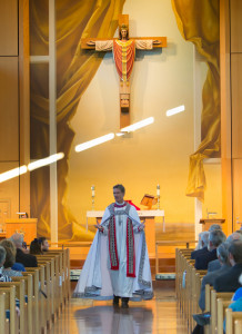 Bishop David Rice preaching